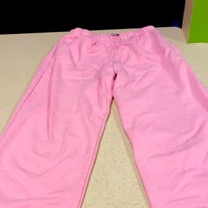 Brandy Melville pink sweats